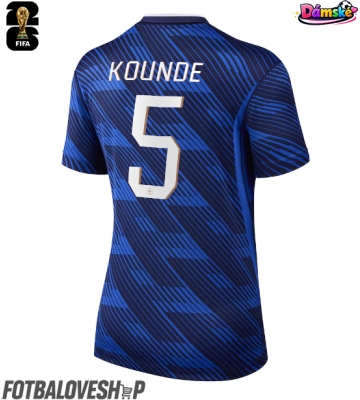 Francie Jules Kounde #5 Dámské Domácí Dres MS 2026 Krátký Rukáv